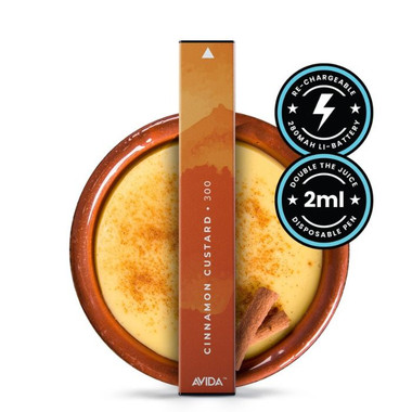 Cinnamon Custard CBD Vape Pen by Avida CBD