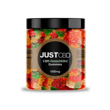 JustCBD Clear Bear Gummies