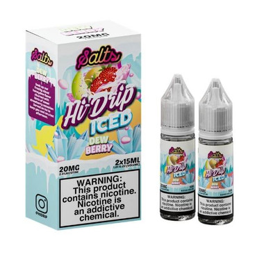 Dew Berry Iced Nicotine Salt by Hi-Drip