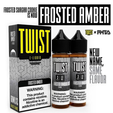 Frosted Amber (Frosted Sugar Cookie) E-Liquid by Twist E-Liquid