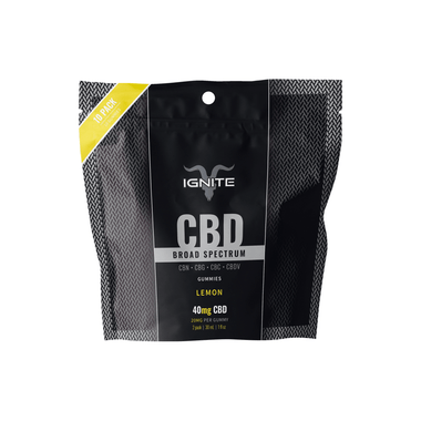 Ignite CBD Lemon Broad Spectrum Gummies