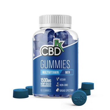 CBDfx CBD Oil Gummies Multivitamin For Men