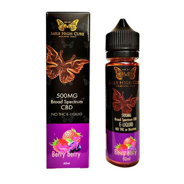 Mile High Cure Berry Berry CBD Vape Juice