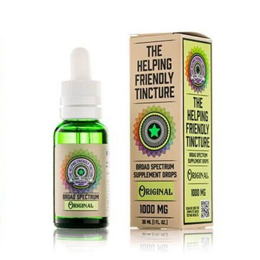 Original Broad Spectrum CBD Oil Tincture by The Helping Friendly