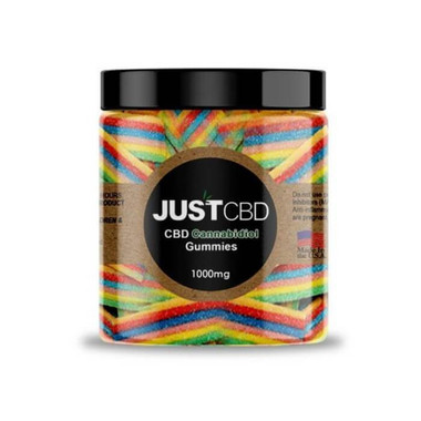 JustCBD Rainbow Ribbons Gummies