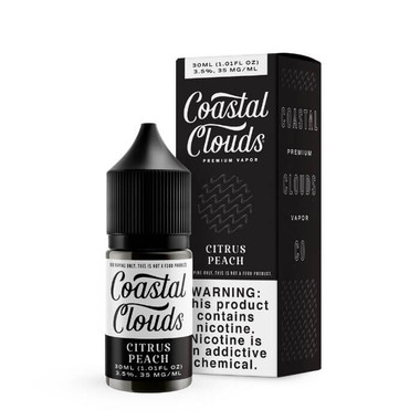 Citrus Peach Nicotine Salt by Coastal Clouds