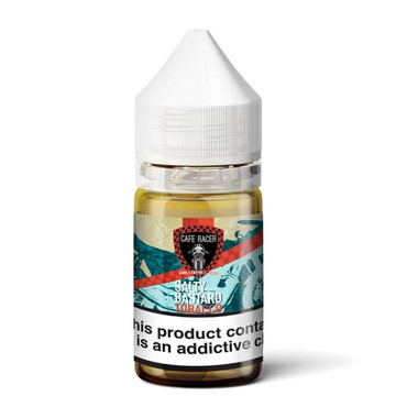 Tobacco Salty Bastard Nicotine Salt by Cafe Racer E-Liquid #1