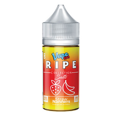 Straw Nanners by The Ripe Collection Nicotine Salt by Vape 100 E-Liquid #1