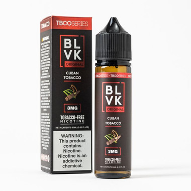 Cuban Cigar E-Liquid by BLVK Tobacco Series