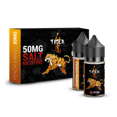 Tiger Salt Nic by Shijin Vapor Nicotine Salt eJuice #1