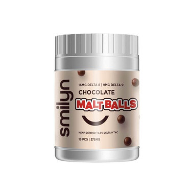 Smilyn Wellness Delta 8 Edible Chocolate Malt Balls