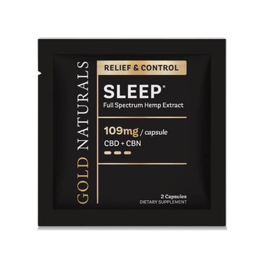 Gold Naturals CBD - CBN Pills Sleep