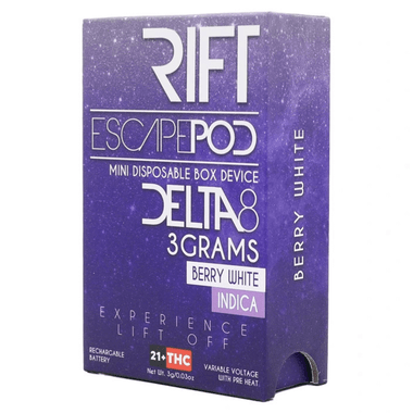Rift Delta 8 Disposable Vape Escape Pod 3G