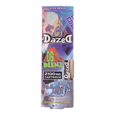 Dazed Delta 8 - 9 - 10 Vape Cart 2.1G