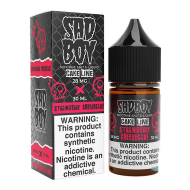 Strawberry Cheesecake by SadBoy Nicotine Salt E-Liquid