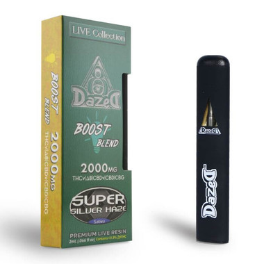 Dazed Delta 8 - THCV - CBD - CBG - CBDV Disposable Boost 2G