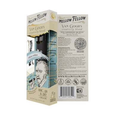 Mellow Fellow HHC - Delta 8 - 10 - CBG - CBD Disposable Vape Van Gogh's Creativity