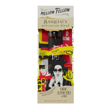 Mellow Fellow H4CBD - CBG - HHC Disposable Basquiat’s Motivation Blend