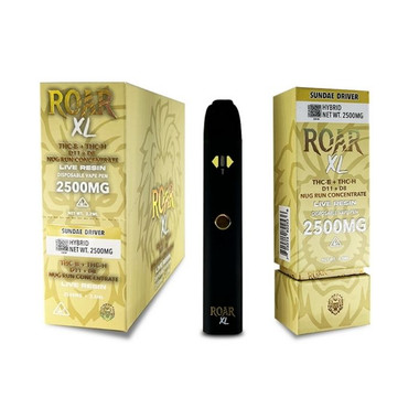 Packswood Roar Diamond THC-B - THC-H - Delta 11 - 8 Disposable Vape 3.5G