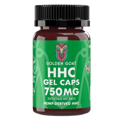 Golden Goat HHC Capsules.