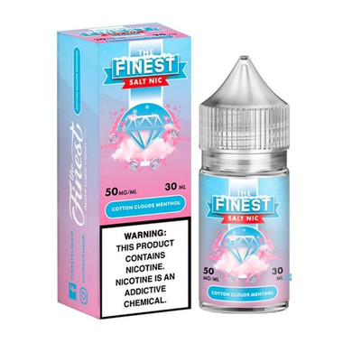 Cotton Clouds Menthol Nicotine Salt by The Finest.