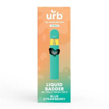 Urb Liquid Badder Delta 8 - THCA - THC-B - THC-P Disposable Vape