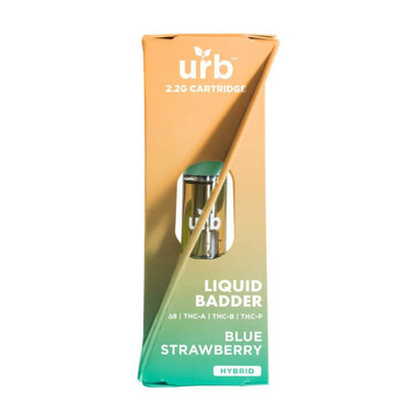 Urb Liquid Badder Delta 8 - THCA - THC-B -THC-P Cartridge 2.2G