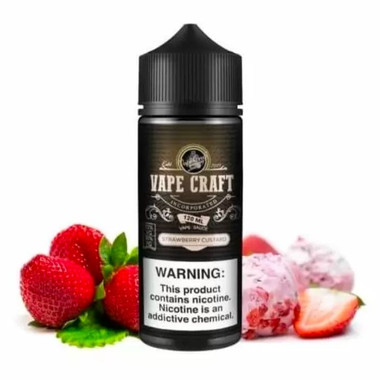 Strawberry Custard E-Liquid by Vape Craft.