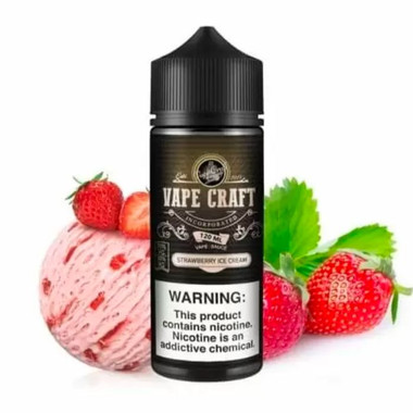 Strawberry Ice Cream E-Liquid by Vape Craft.