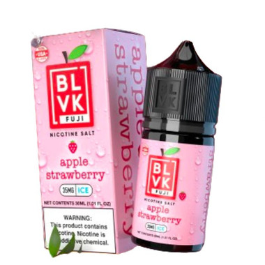 Apple Strawberry Ice Nicotine Salt by BLVK Fuji.