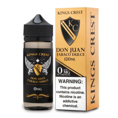Don Juan Tabaco Dulce E-Liquid by King's Crest