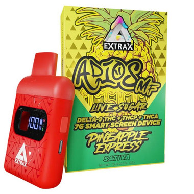 Delta Extrax Adios MF Live Sugar THC-A Disposable 7G