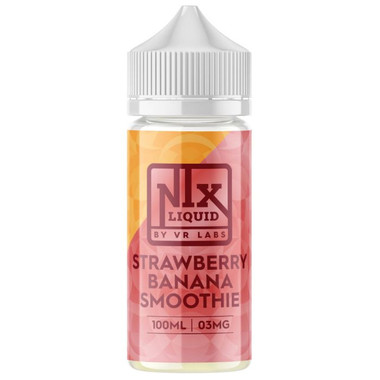 Strawberry Banana Smoothie Nixamide Liquid by NIX Liquids.