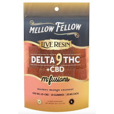 Mellow Fellow Delta 9 Live Resin Gummies