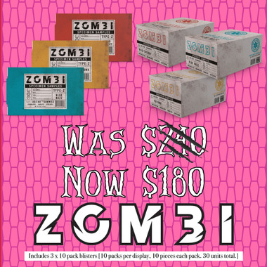 Zombi Gummy Blisters Intro Pack