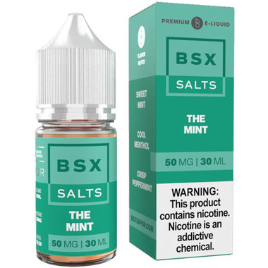 The Mint Nicotine Salt by BSX Vapor