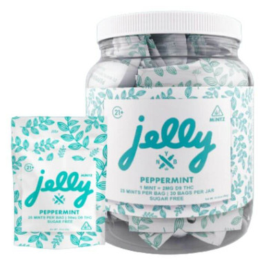 Jelly Delta 9 Mints Jar