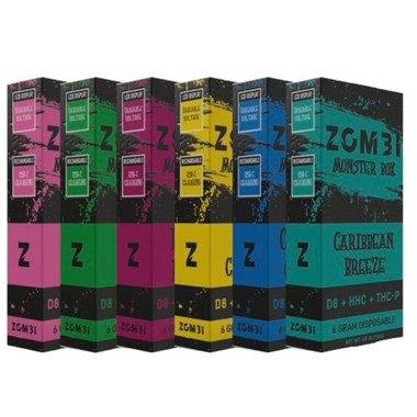 Zombi Blend Monster Box HHC Disposable Vape 6G