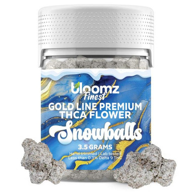 Bloomz Snowballs Finest Gold Line Premium THC-A Flower 3.5G