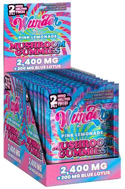 Wunder Gravity Feeders High Potency Entheogenic + Blue Lotus Mushroom Gummies