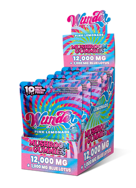 Wunder Shelf Pack High Potency Entheogenic + Blue Lotus Mushroom Gummies