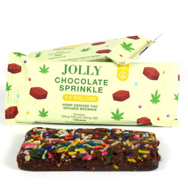 Jolly Cannabis 1:1 THC CBD Brownie