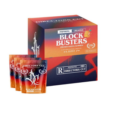 Directors Cut THC CBD Gummies Box
