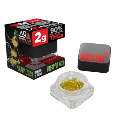 Sinstar High & Mighty THC-A Badder 2G Sinstar High & Mighty THC-A Badder 2G