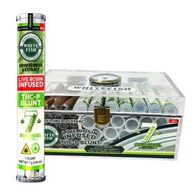 White Fish Live Rosin THC-P Blunt 7G White Fish Live Rosin THC-P Blunt 7G