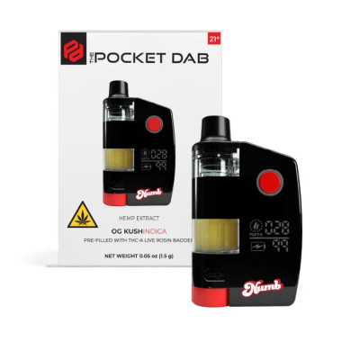 The Pocket Dab Live Rosin THC-A Disposable Vape 1.5G The Pocket Dab Live Rosin THC-A Disposable Vape 1.5G