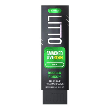Litto SMACKED Live Resin THC-A Disposable Vape 2G