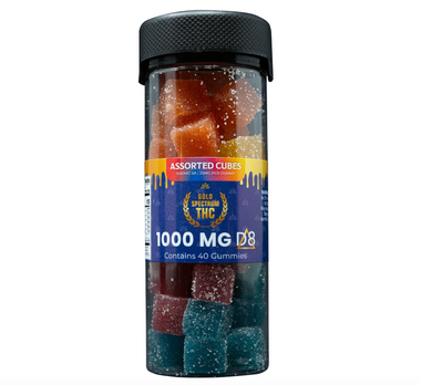 Gold Spectrum Delta 8 Gummies 1000MG Assorted