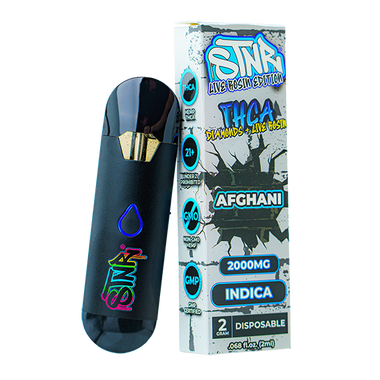 STNR THCA Diamonds & Live Rosin Vape 2G Afghani