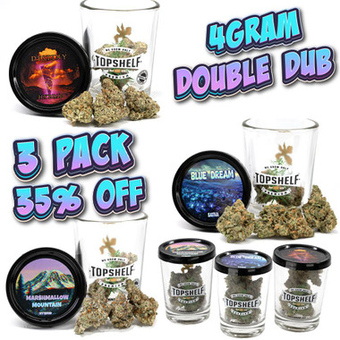 Topshelf NC THCA Flower 4G Intro Pack